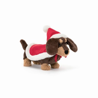 Jellycat Winter Warmer Otto Sausage Dog New Zealand | NOCPZ2739